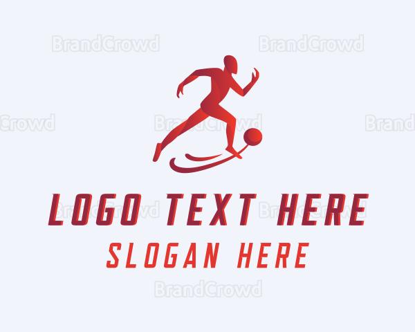 Soccer Trainer Coach Logo