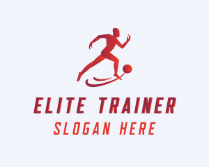 Trainer - Soccer Trainer Coach logo design