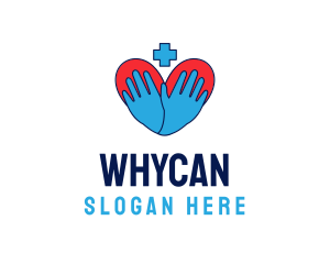 Medical Gloves Heart Logo