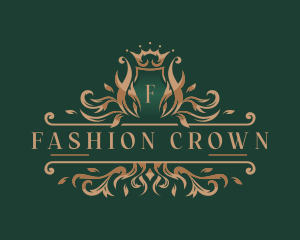 Elegant Royal Wreath logo design