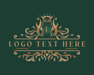 Wreath - Elegant Royal Wreath logo design