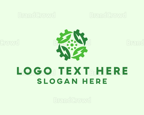 Green Scientific Gear Logo