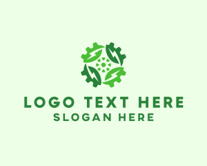 Green - Green Scientific Gear logo design