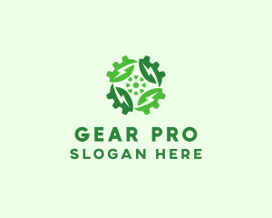 Gear - Green Scientific Gear logo design