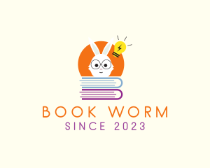 Book - Smart Bunny Books logo design