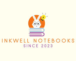 Notebook - Smart Bunny Books logo design
