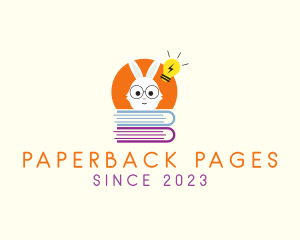 Book - Smart Bunny Books logo design