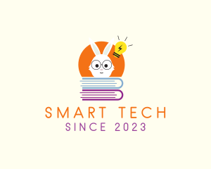 Smart - Smart Bunny Books logo design