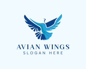 Bird Wings Aviary logo design