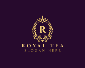 Elegant Royal Wreath logo design