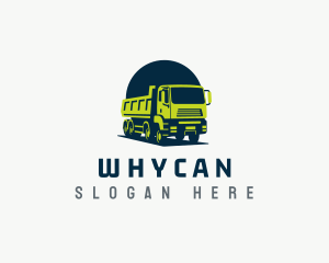 Dump Truck - Dump Truck Transport logo design