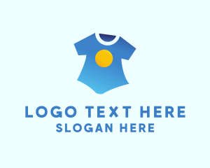 Polo Shirt - Sun Shirt Laundry logo design