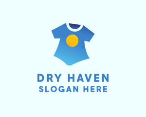 Sun Shirt Laundry  logo design