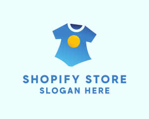 Sun Shirt Laundry  logo design