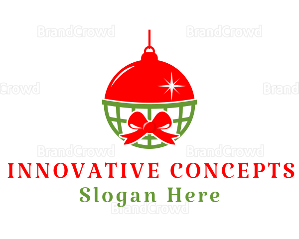 Holiday Ball Ornament Logo