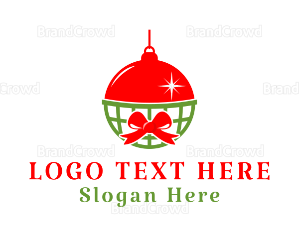 Holiday Ball Ornament Logo