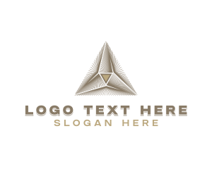 Corporate - Creative Technology Pyramid logo design