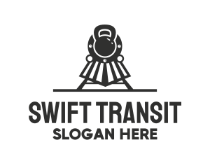 Transit - Train Fitness Gym logo design