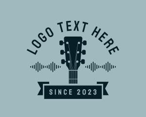 Tune - Acoustic Guitar Music logo design