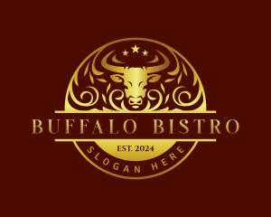 Buffalo - Ornament Buffalo Ranch logo design