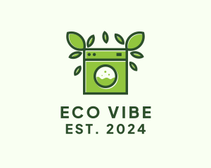 Sustainability - Eco Sustainable Laundromat logo design