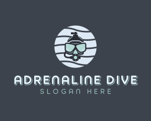 Scuba Diving Athletics logo design