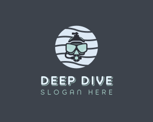 Scuba Diving Athletics logo design