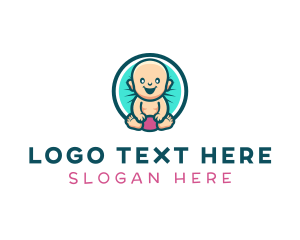 Nursery - Infant Baby Nursery logo design