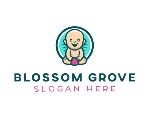 Nursery - Infant Baby Nursery logo design