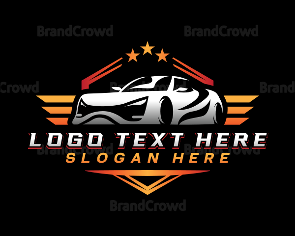 Garage Car Racing Logo