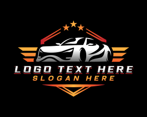 Restoration - Garage Car Racing logo design