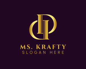 Letter DD - Luxury Elegant Company logo design