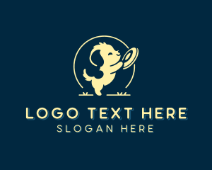 Veterianarian - Dog Frisbee Pet Shop logo design