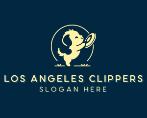 Animal Shelter - Dog Frisbee Pet Shop logo design