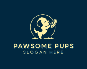 Dogs - Dog Frisbee Pet Shop logo design