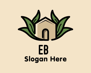 Leaf Nest Greenhouse Cabin Logo