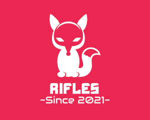 Online Game - Cute Gaming Fox Animal logo design