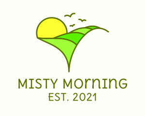 Morning Farm Field logo design