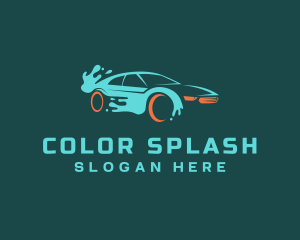 Water Splash Car Wash logo design