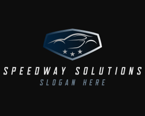 Roadway - Auto Car Racing logo design