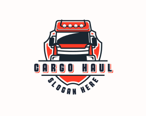 Delivery Truck Company logo design