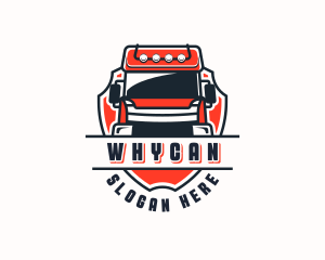 Towing Truck - Delivery Truck Company logo design