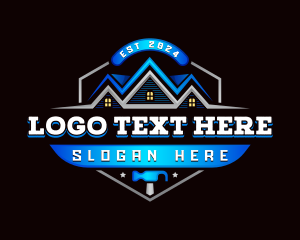 Window - Hammer Roofing Builder logo design