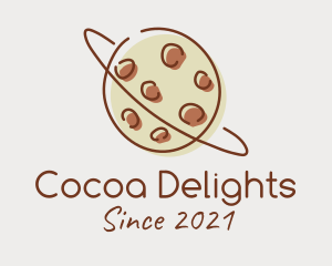 Chocolate Cookie Planet logo design