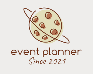 Bake - Chocolate Cookie Planet logo design