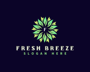 Fresh Herbal Leaf logo design