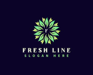 Fresh Herbal Leaf logo design