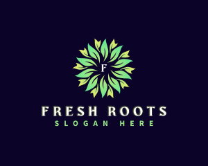 Fresh Herbal Leaf logo design