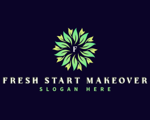 Fresh Herbal Leaf logo design