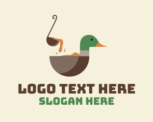 Catering - Duck Stew Soup logo design
